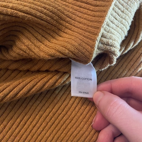 Pure Jill Boat Neck Dolman Sleeve Ribbed Sweater - Picture 5 of 5